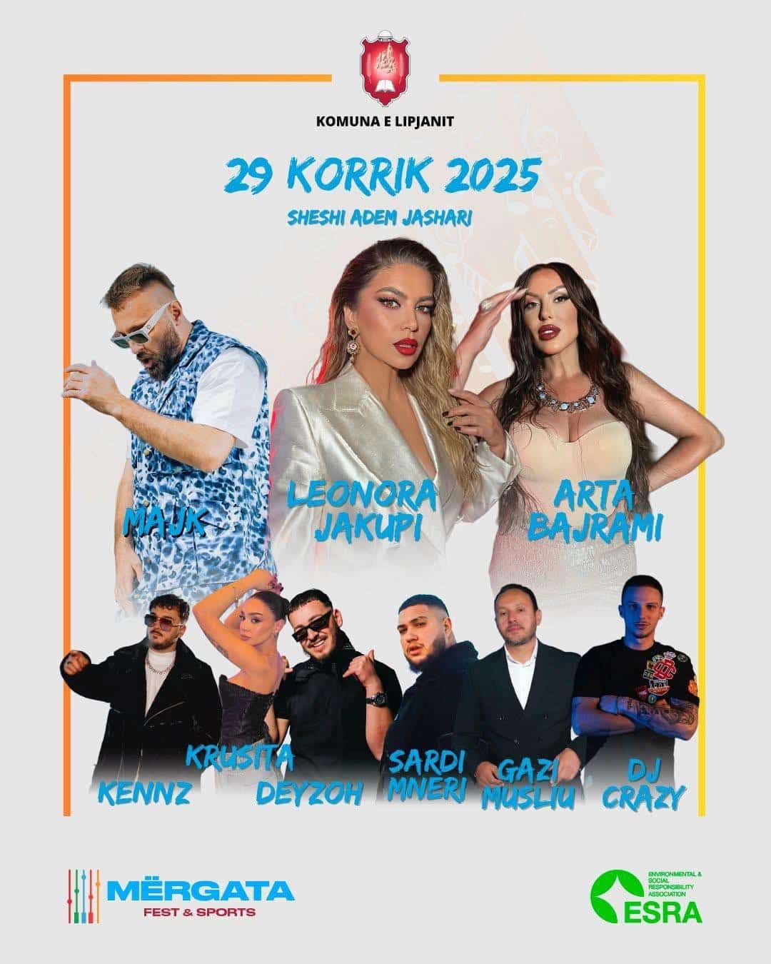Super koncert me super këngëtarë – sonte në Lipjan!