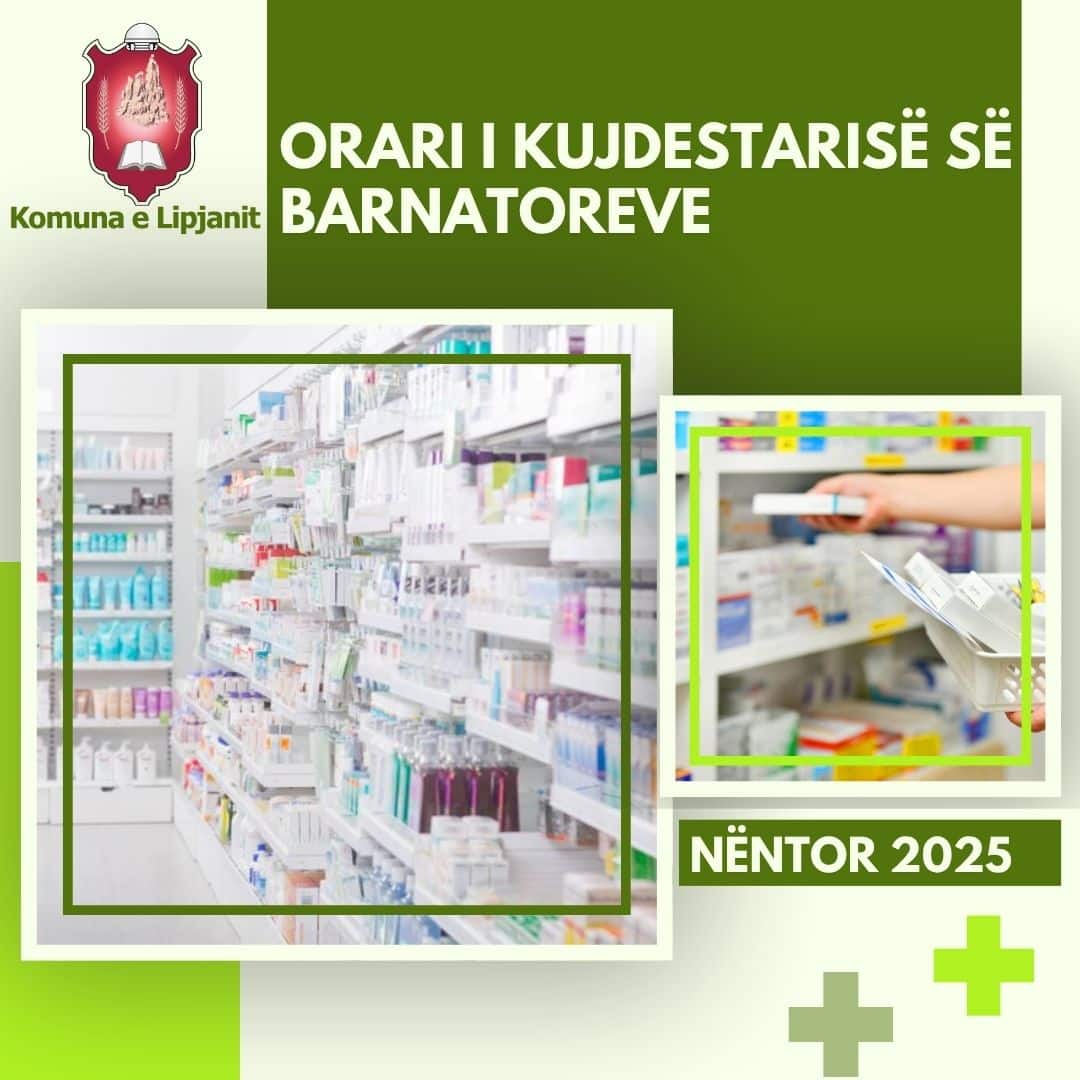 NJOFTIM – ORARI I KUJDESTARISË SË BARNATOREVE